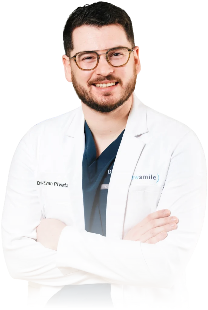 Photo of Dr. Evan Pivetz, DDS - Owner and dental implant dentist at New Smile Columbus Dental Implant Studio
