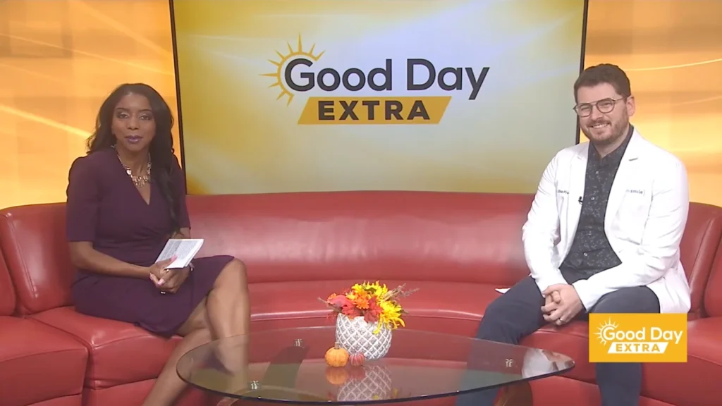 Dr. Evan Pivetz on Good Day Extra talking about how dental implants can change your life.