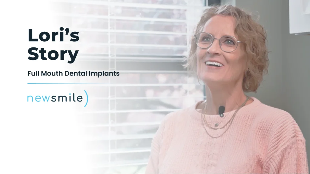 Lori's All-On-4 full mouth dental implants story at New Smile Columbus Dental Implant Studio in Hilliard, OH.